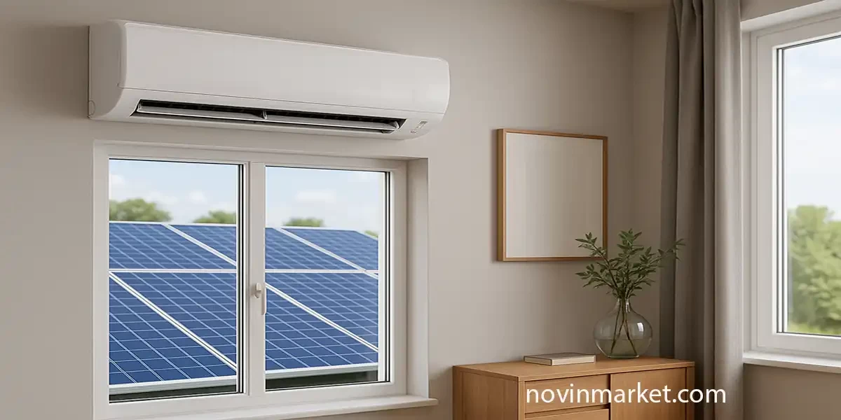 کولر گازی خورشیدی چگونه کار میکند؟